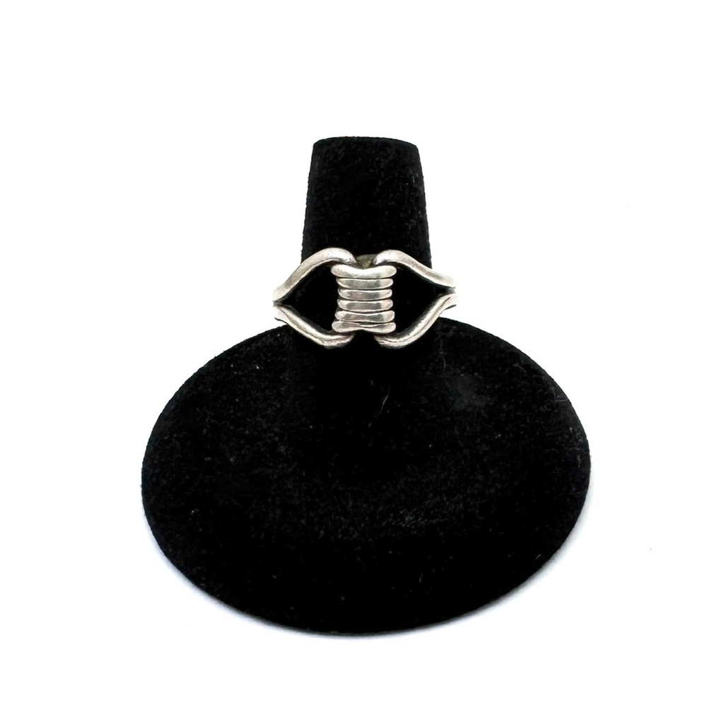 Sterling Silver Open Loop Knot Ring Size 7 1/2